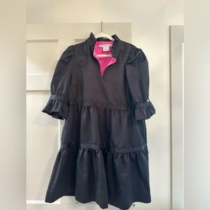 Gretchen Scott Teardrop dress in black and pink